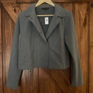 NWT Banana Republic Classic Gray Jacket 4